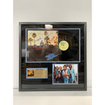 Load image into Gallery viewer, Eagles Hotel California original LP framed 28x28x3 and signed with proof
