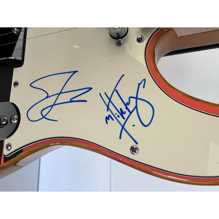 Alice in Chains Layne Staley, Jerry Cantrell, Mike Starr, and Sean Kinney telecaster electric guitar signed with proof..