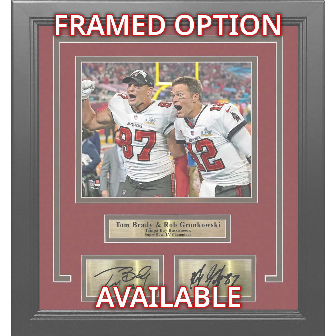 Tony Gonzalez and Matt Ryan Atlanta Falcons 8x10 photo signed