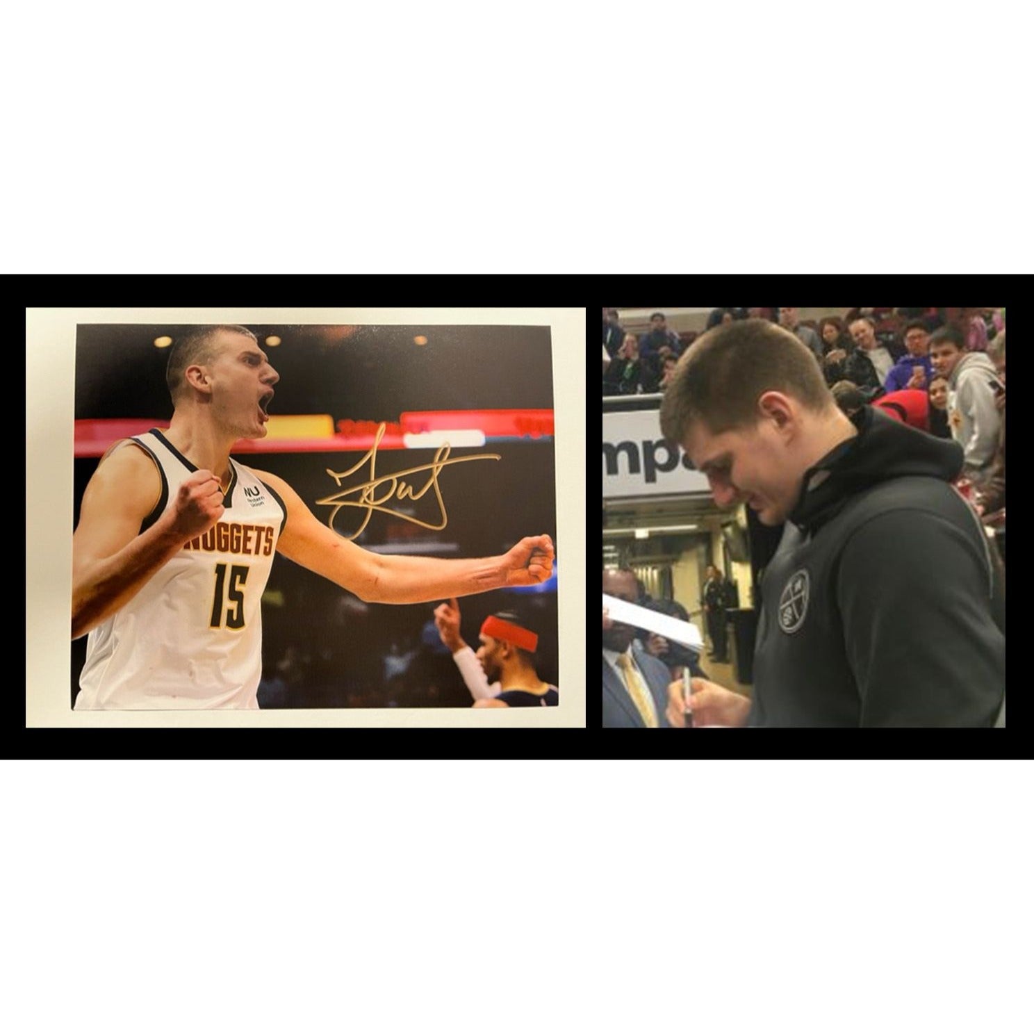 Nicola Jokic Denver Nuggets 8x10 photo signed with proof