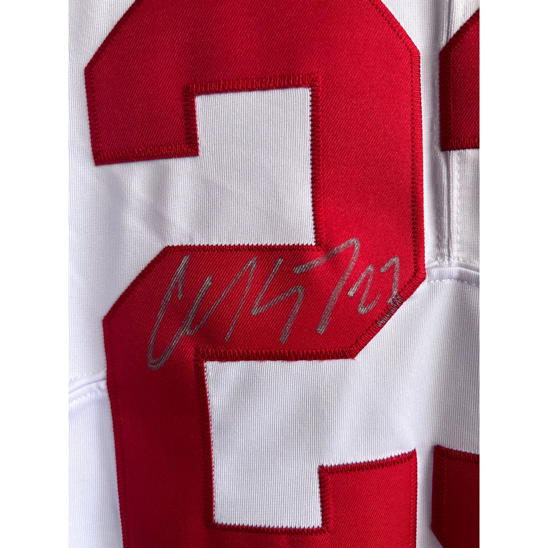 Christian McCaffrey San Francisco 49ers Nike size XL game model jersey signed