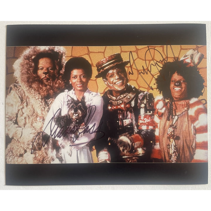 Michael Jackson Diana Ross 8x10 photo signed with proof