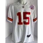 Load image into Gallery viewer, Patrick Mahomes Kansas City Chiefs game model jersey signed with proof

