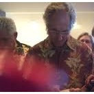 Garry Puckett Union Gap 41' full size acoustic guitar signed with proof