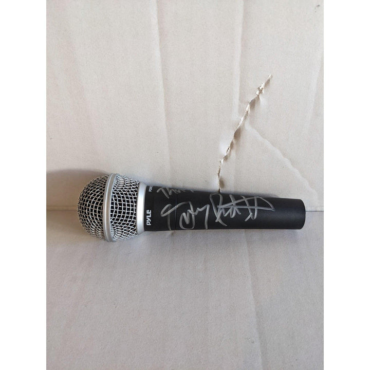 Gary Puckett microphone signed with proof
