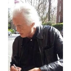 Jimmy Page 5x7 photo signed with proof