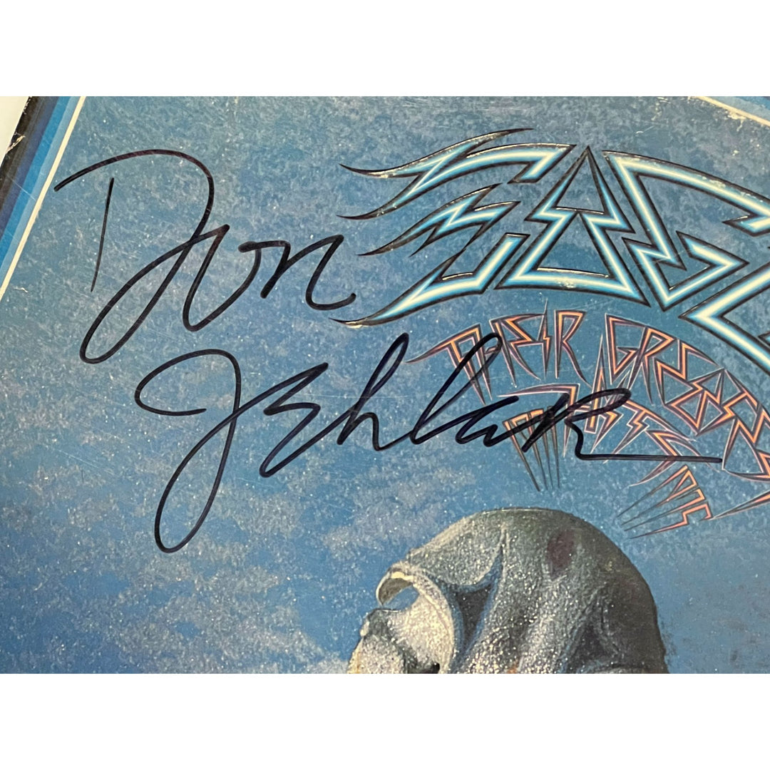 The Eagles Greatest Hits LP Glenn Frey Don Felder Don Henley Randy Meisner Joe Walsh signed with proof.