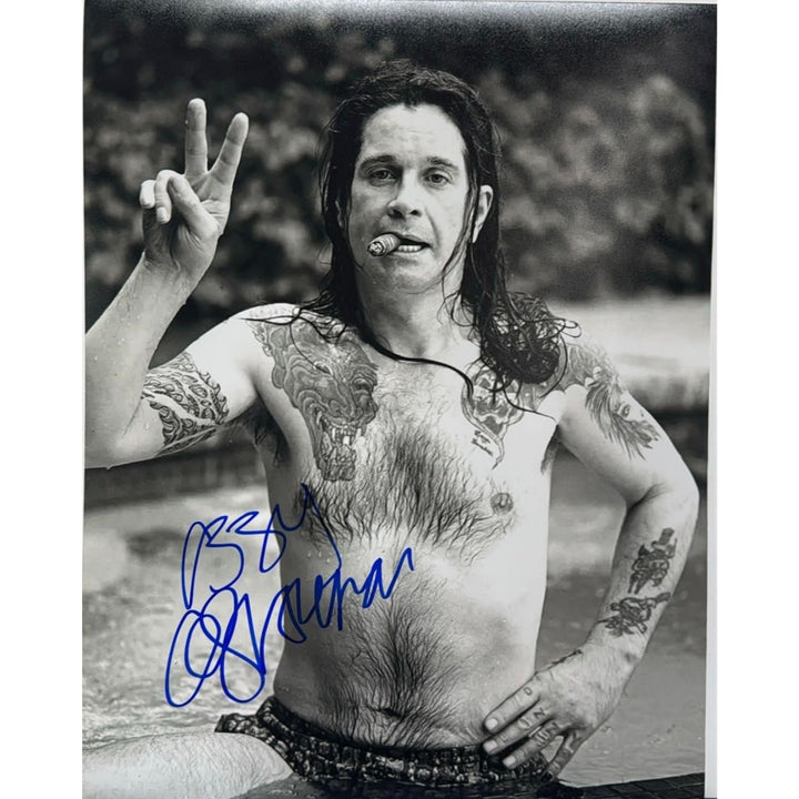 Ozzy Osbourne 11x14 photo signed with proof.
