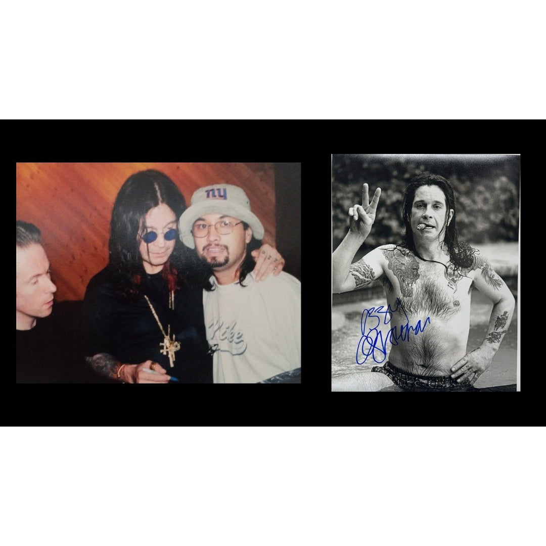 Ozzy Osbourne 11x14 photo signed with proof.