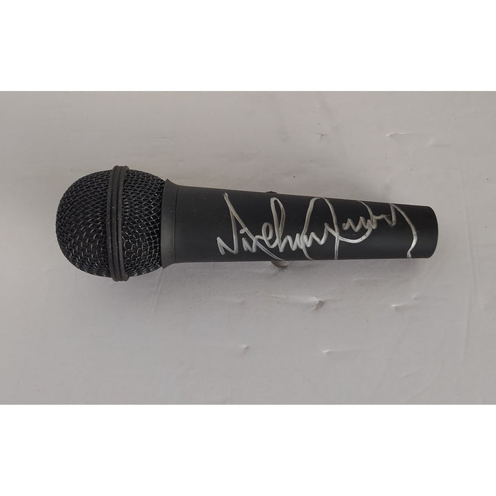 Michael Jackson full size microphone signed with proof