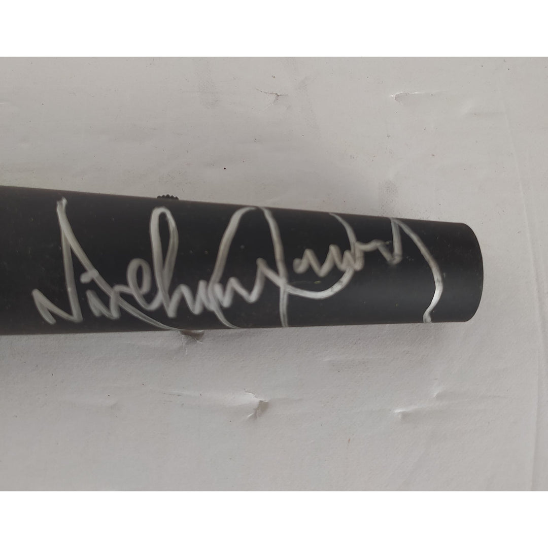 Michael Jackson full size microphone signed with proof