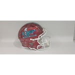Load image into Gallery viewer, Jalen Hurts Philadelphia Eagles Super Bowl 57 Riddell team sign helmet with proof with free acrylic display case
