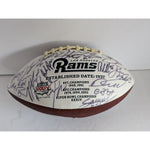 Load image into Gallery viewer, Los Angeles Rams Cooper Kupp Aaron Donald Todd Gurley Sean McVay NFC champions team signed football
