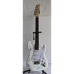 Load image into Gallery viewer, Chester Bennington Linkin Park full size Huntington Stratocaster electric guitar signed with proof
