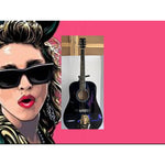 Load image into Gallery viewer, Madonna  One of A kind 39&#39; inch full size acoustic guitar signed with proof
