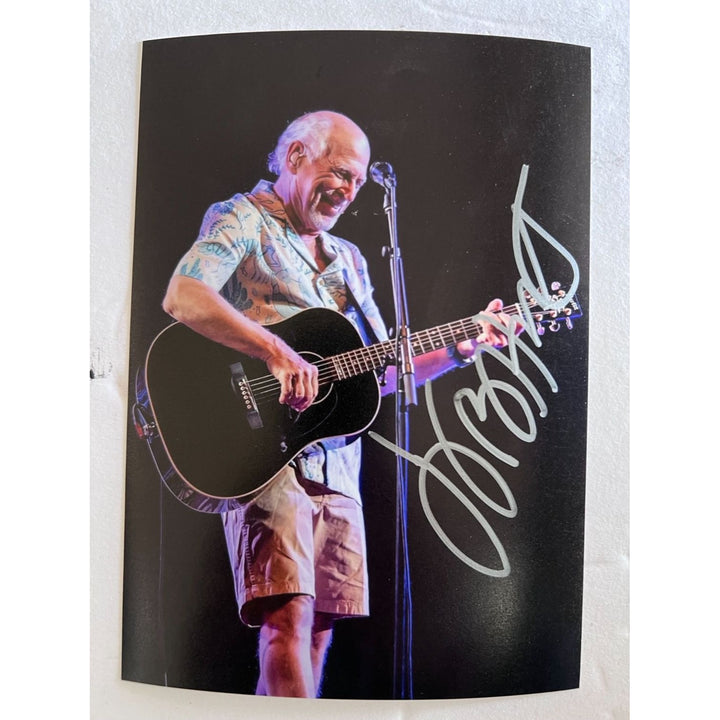 Jimmy Buffett 5x7 photo signed with proof