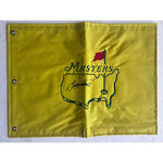 Load image into Gallery viewer, Sevy Ballesteros Masters embroidered pin flag signed with proof
