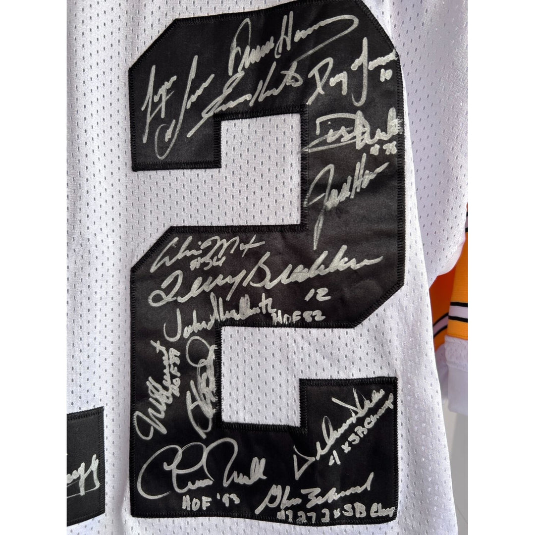 Terry Bradshaw Pittsburgh Steelers jersey signed with proof