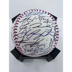 Load image into Gallery viewer, Philadelphia Phillies 2008 World Series champions team signed commemorative baseball Jimmy Rollins Chase Utley Charlie Manuel Ryan Howard
