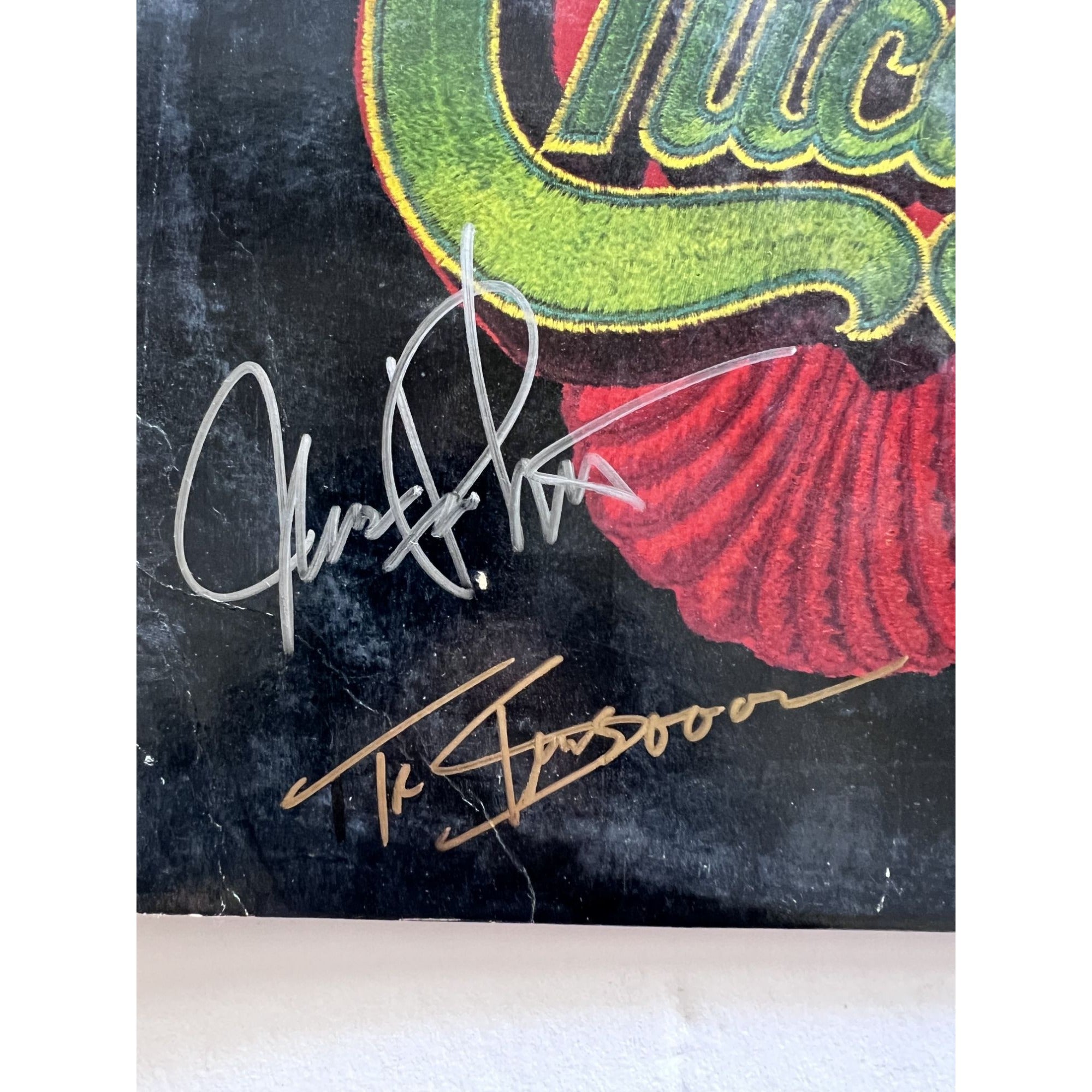 Chicago  Peter Cetera Robert Lamm Lee Loughnane Chicago VIII lp signed