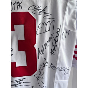 San Francisco 49ers 2023-24 Christian McCaffrey  game model  jersey team signed with proof