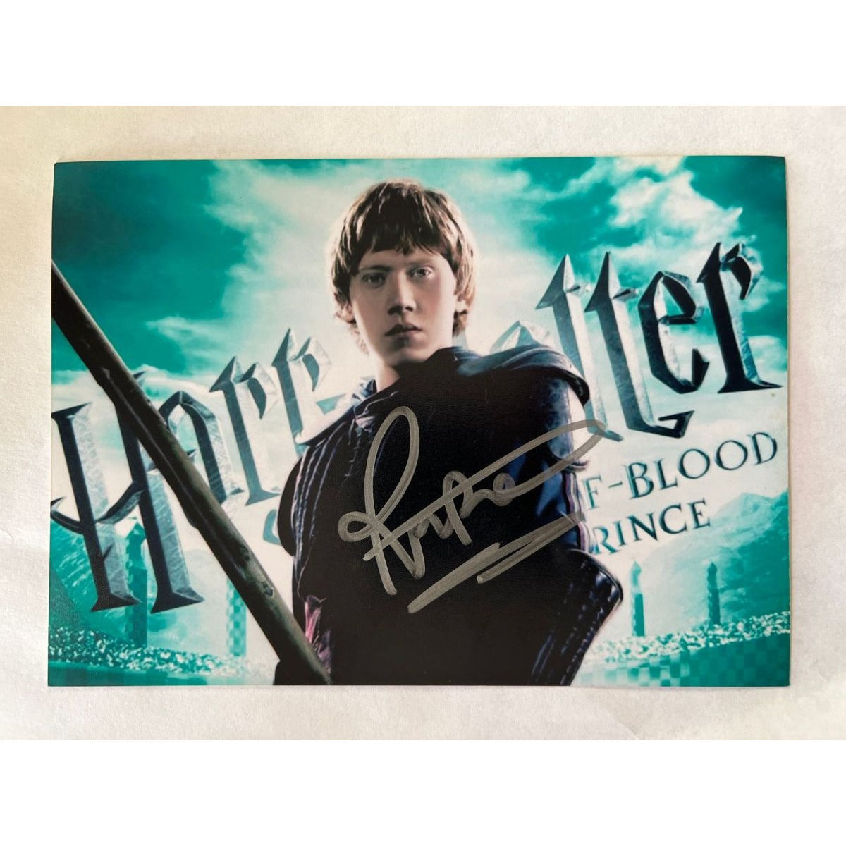 Harry Potter Rupert Grint 5x7 photo signed with proof