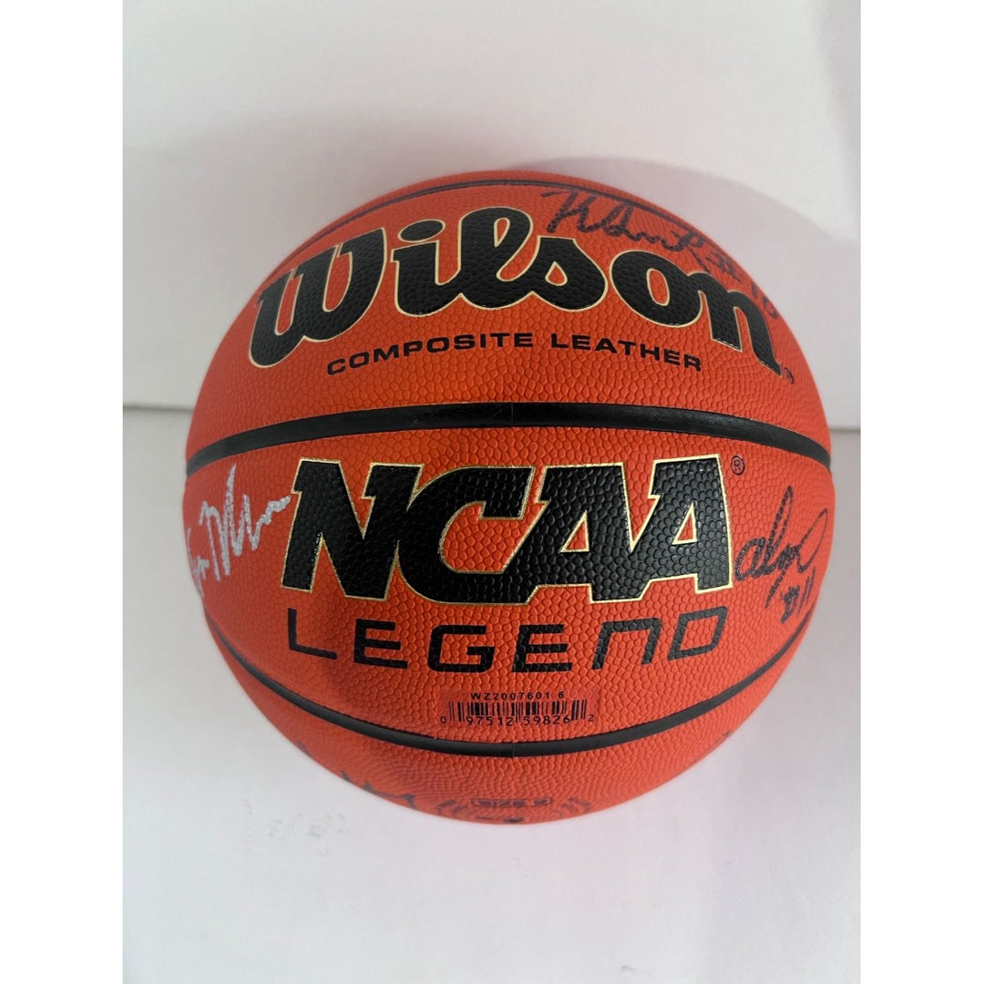 University of Connecticut men's NCAA basketball national champions team signed Wilson full size basketball