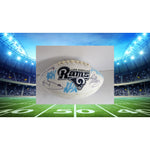 Load image into Gallery viewer, Los Angeles Rams Sean McVay Aaron Donald Todd Gurley Robert Woods Jared Goff signed football
