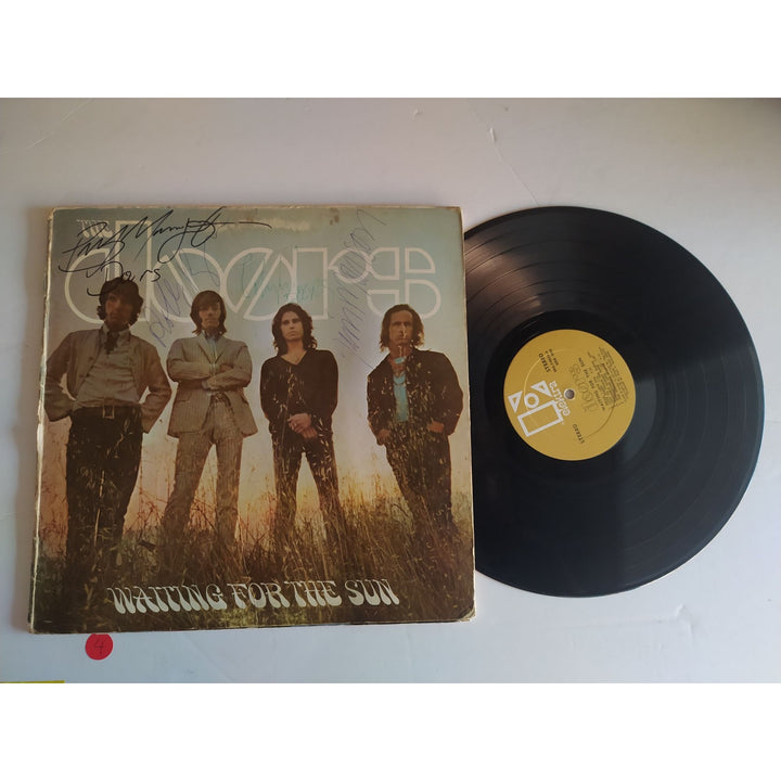 The Doors "Waiting for The Sun" original LP signed with proof