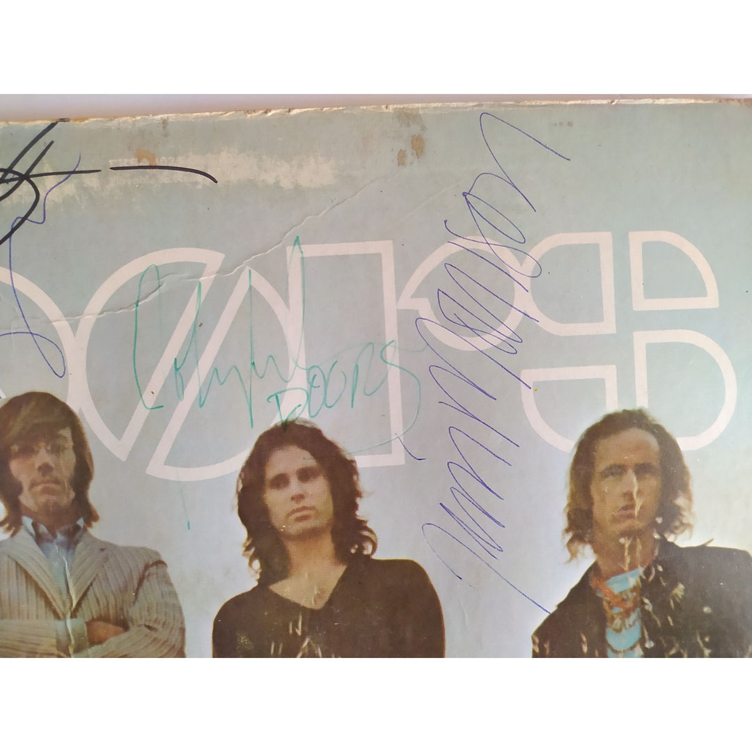 The Doors "Waiting for The Sun" original LP signed with proof