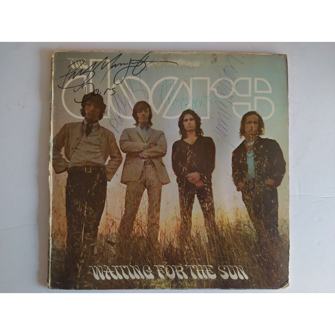 The Doors "Waiting for The Sun" original LP signed with proof