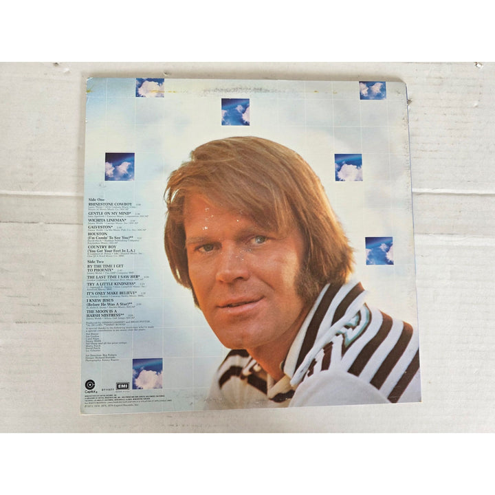 Glen Campbell ''Hits'' LP signed with proof.