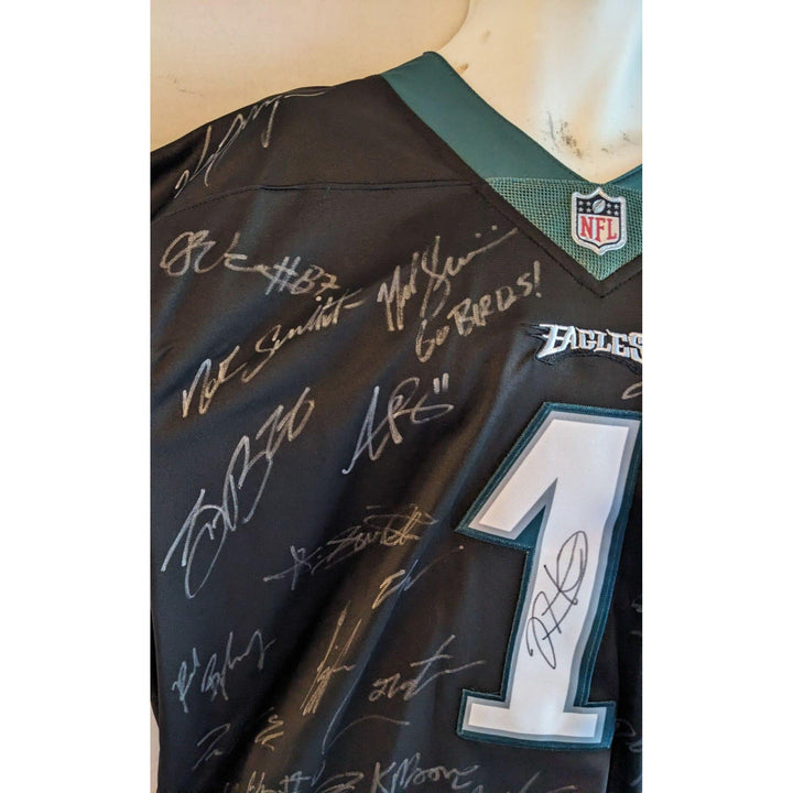 Jalen Hurts Philadelphia Eagles game model jersey xl team signed 2024 with proof 2025 SB champs