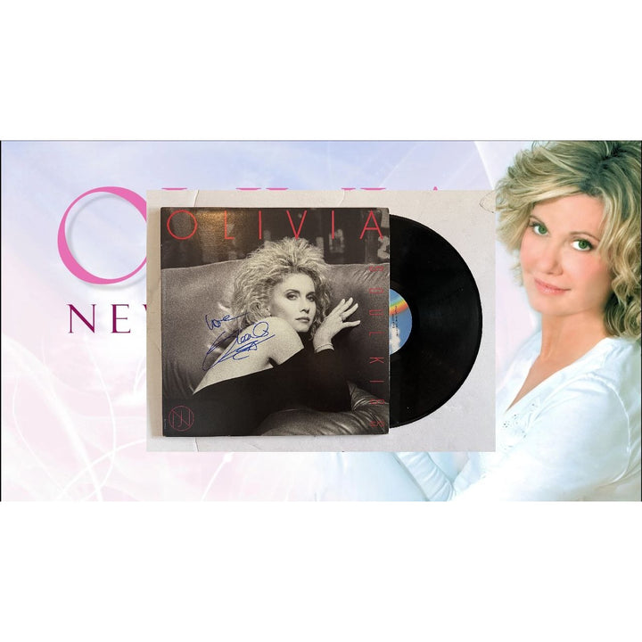 Olivia Newton-John Soul Kiss LP signed with proof