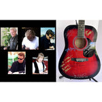 Load image into Gallery viewer, Don Henley Glenn Frey Bernie Laden Randy Meisner Joe Walsh Don Felder Vince Gill the Eagles full size acoustic guitar signed with proof
