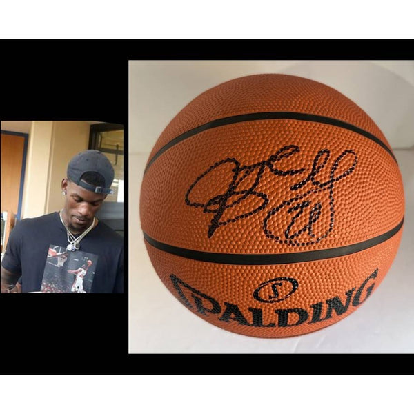 Jimmy butler signed sales basketball