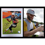 Load image into Gallery viewer, Julian Edelman New England Patriots future NFL Hall of Famer 8x10 photo signed with proof

