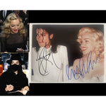 Load image into Gallery viewer, Michael Jackson and Madonna 8x10 photo signed with proof
