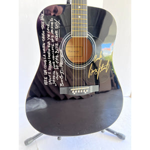George Strait one of a kind Huntington full size acoustic guitar signed with proof
