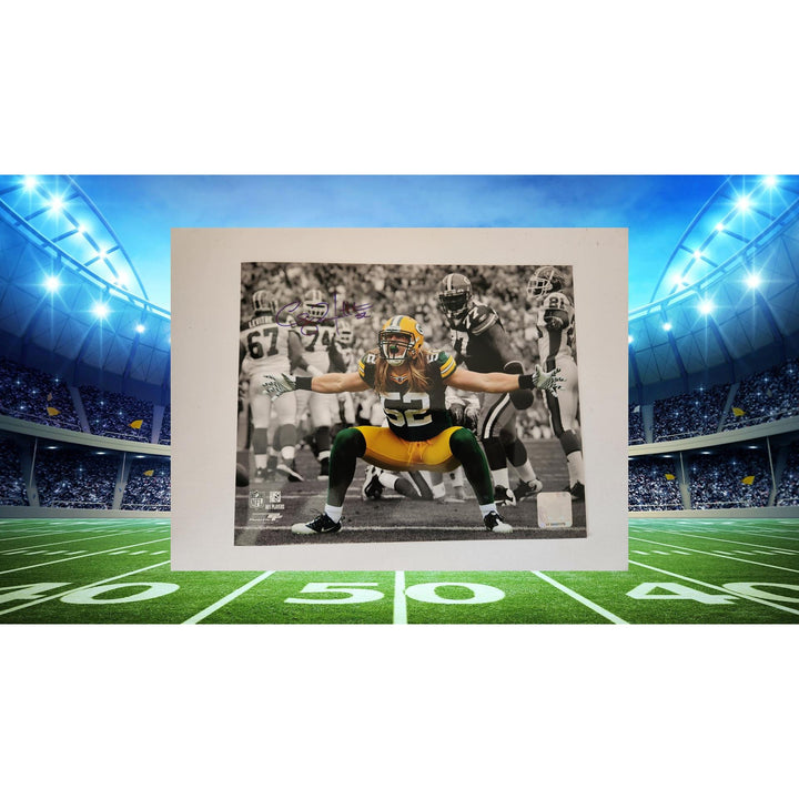 Clay Matthews Green Bay Packers 8x10 photo signed