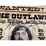 Load image into Gallery viewer, Waylon Jennings, Willie Nelson, Jessi Colter, Tompall Glaser The Outlaws album signed with proof
