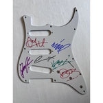 Load image into Gallery viewer, Chester Bennington Lincoln Park Stratocaster electric guitar pick guard signed with proof
