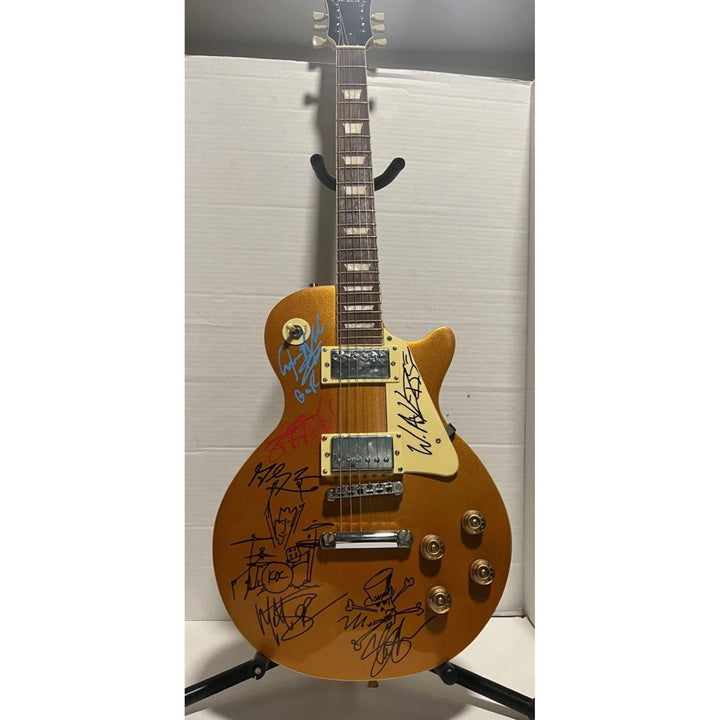 Guns N' Roses Axl Rose Slash Matt Sorum full band signed with proof