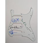 Load image into Gallery viewer, David Gilmour Roger Waters Nick Mason Richard Wright Pink Floyd Fender Stratocaster electric guitar pick guard signed with proof
