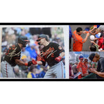 Load image into Gallery viewer, Baltimore Orioles Gunnar Henderson Anthony Santander 8x10 photo signed with proof
