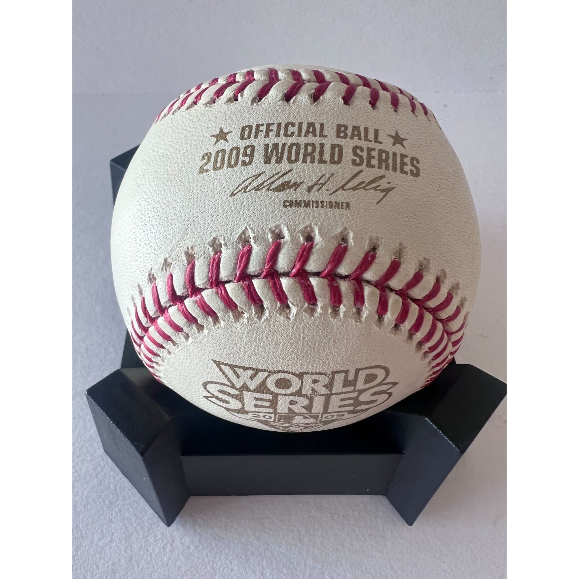 Hideki Matsui New York Yankees World Series MVP Rawlings official MLB baseball signed with proof