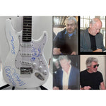 Load image into Gallery viewer, Pink Floyd Roger Waters David Gilmour Richard Wright Nick Mason pink Telecaster guitar signed with proof
