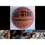 Load image into Gallery viewer, Boston Celtics NBA champions Jason Tatum Jaylen Brown 2023 24 Spalding full size basketball signed with proof
