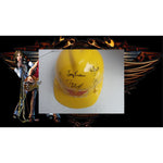 Load image into Gallery viewer, Aerosmith construction hat StevenTyler Joe Perry complete band signed
