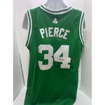 Load image into Gallery viewer, Paul Pierce Boston Celtics game model embroidered Jersey Size 52 signed with proof
